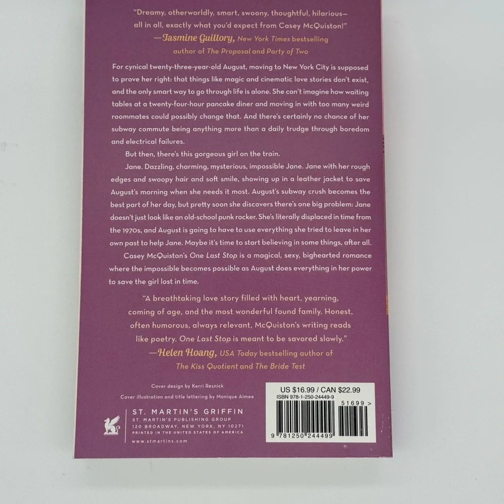 One Last Stop by Casey McQuiston - Paperback - Picture 2 of 3